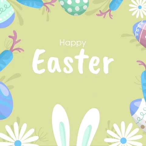 Easter background video Stock Footage 236800853
