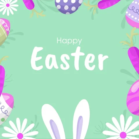 Easter background video Stock Footage 236800868