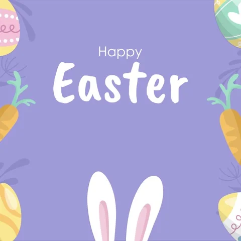 Easter background video Video stock 236800897