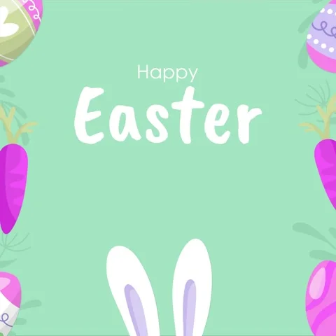 Easter background video Stock Footage 236800920