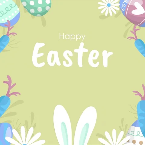 Easter background video Stock Footage 236800945