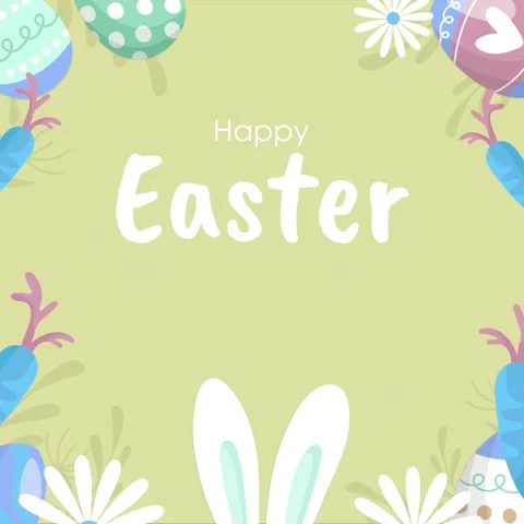 Easter background video Stock Footage 236800949