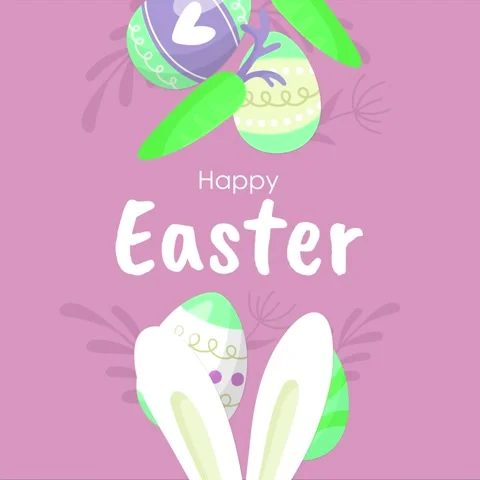 Easter background video Stock Footage 236801085