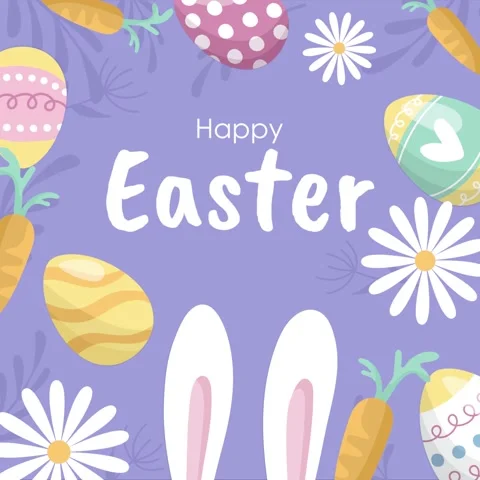 Easter background video Stock Footage 236801092