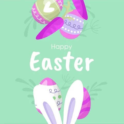 Easter background video Video stock 236801093