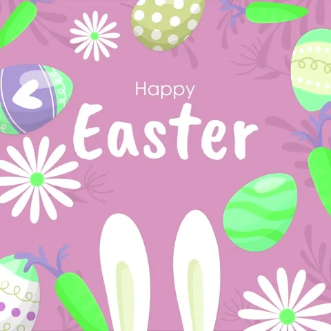 Easter background video Stock Footage 236801101