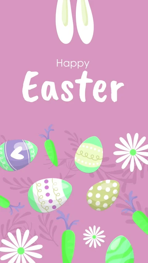 Easter background video Video stock 236801278