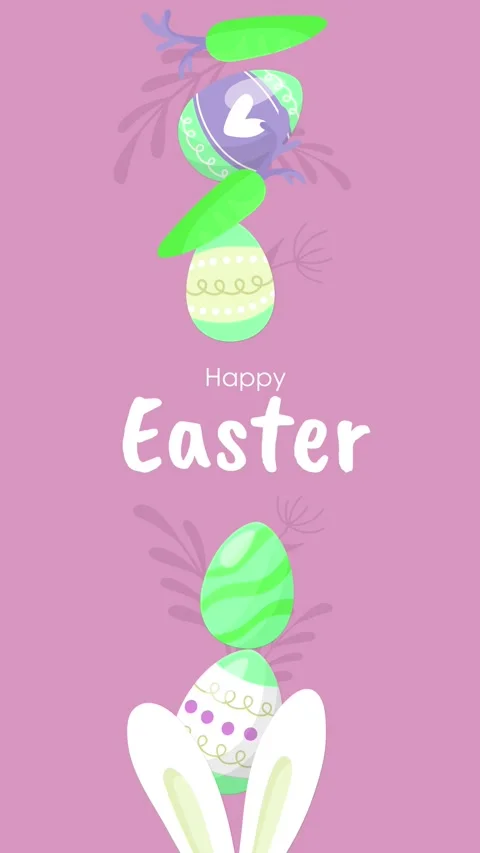 Easter background video Stock Footage 236801329