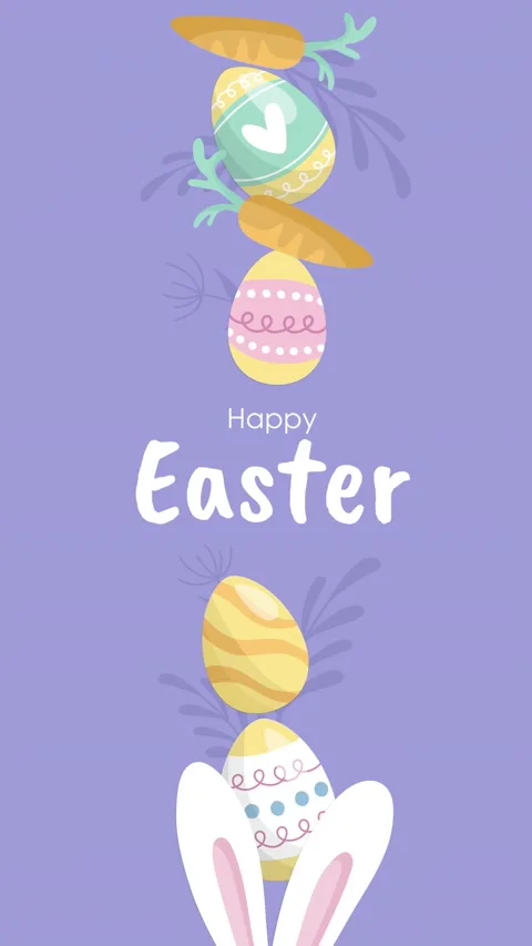 Easter background video Stock Footage 236801333