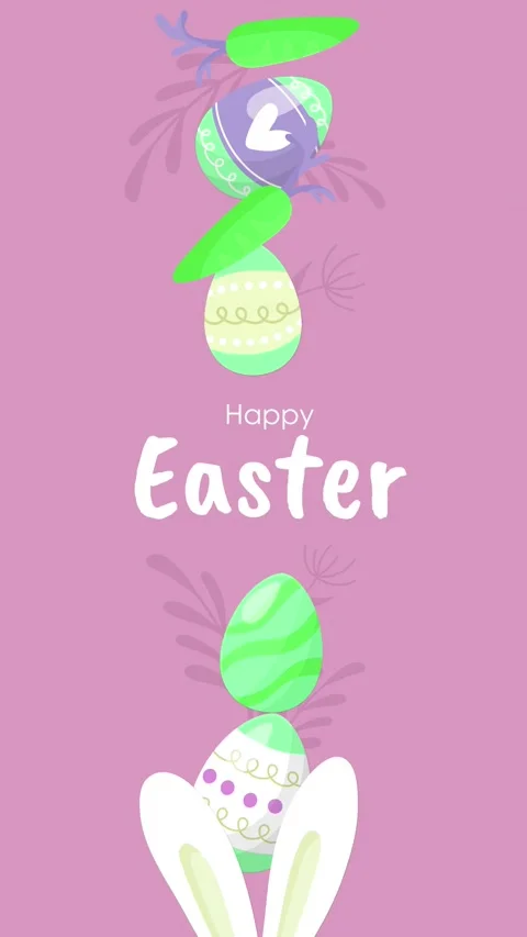 Easter background video Stock Footage 236801339