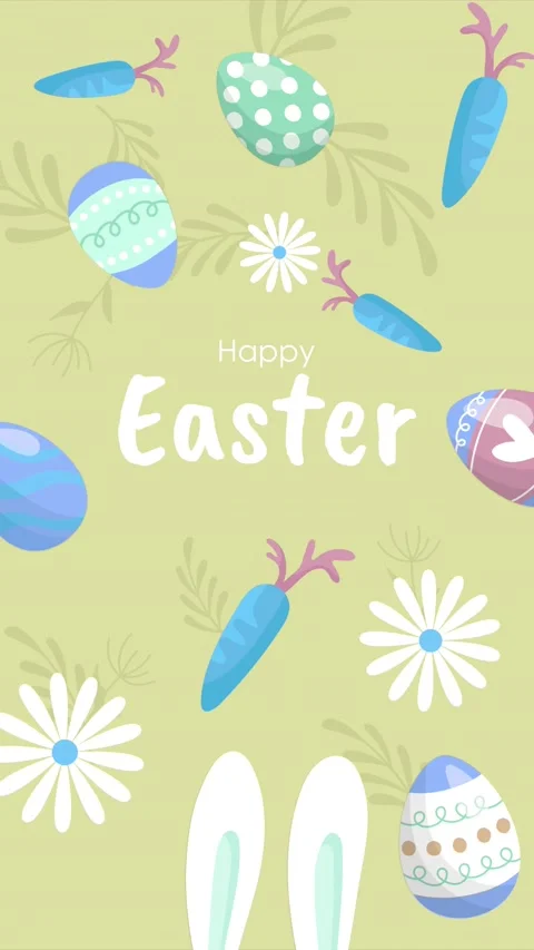 Easter background video Stock Footage 236801374