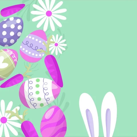 Easter background video Stock Footage 236802023