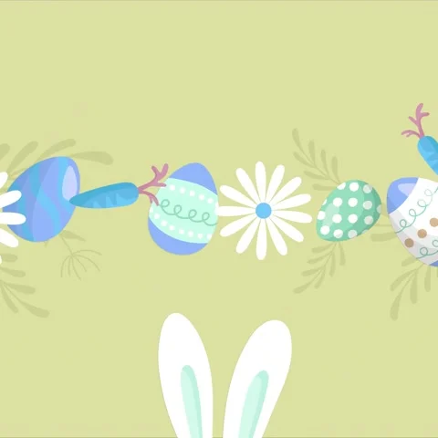 Easter background video Stock Footage 236802043