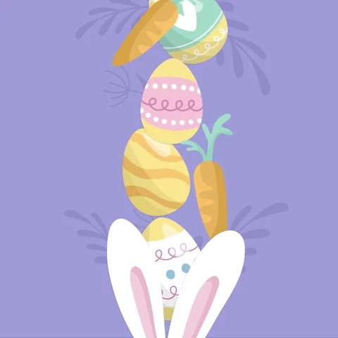 Easter background video Stock Footage 236802058