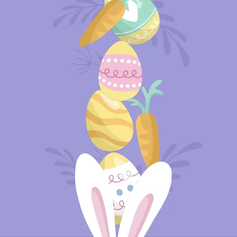 Easter background video Stock Footage 236802063