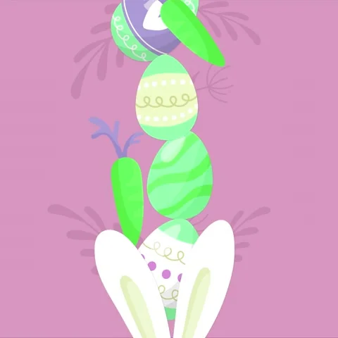 Easter background video Stock Footage 236802078