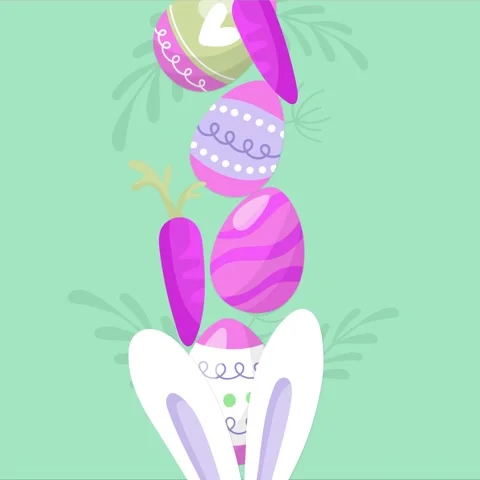 Easter background video Stock Footage 236802090