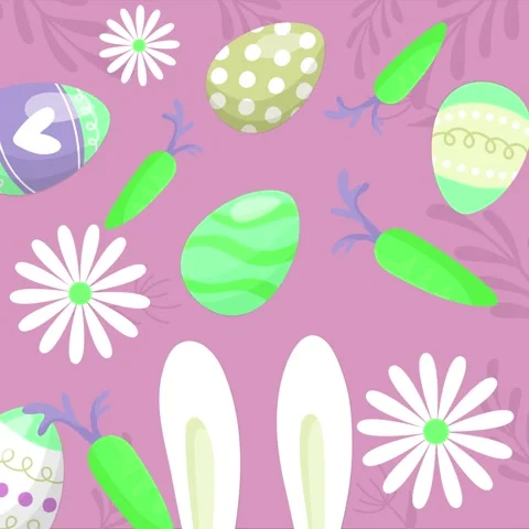 Easter background video Stock Footage 236802115