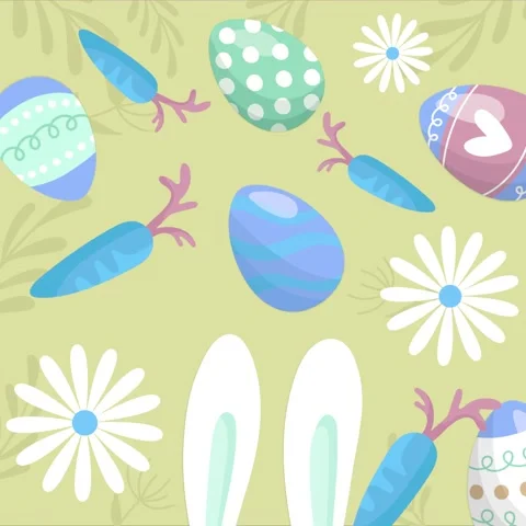 Easter background video Stock Footage 236802125