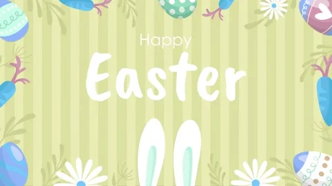 Easter background video Stock Footage 236802572