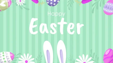Easter background video Video stock 236802620