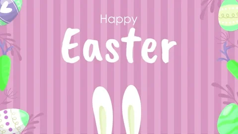 Easter background video Stock Footage 236802626