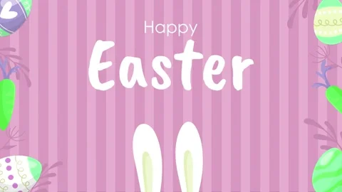 Easter background video Stock Footage 236802643
