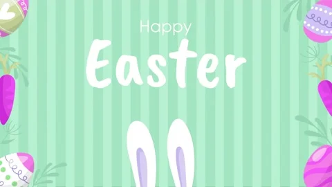 Easter background video Stock Footage 236802652