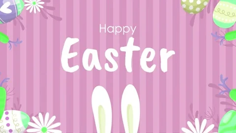 Easter background video Stock Footage 236802784