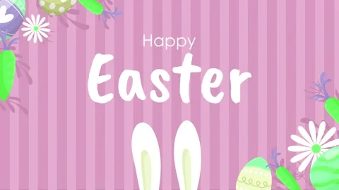 Easter background video Video stock 236802925