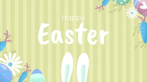 Easter background video Stock Footage 236803052