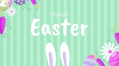 Easter background video Video stock 236803060