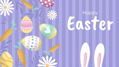 Easter background video Stock Footage 236803090