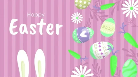Easter background video Stock Footage 236803179