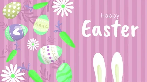 Easter background video Stock Footage 236803228