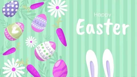 Easter background video Stock Footage 236803238