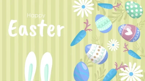 Easter background video Stock Footage 236803239