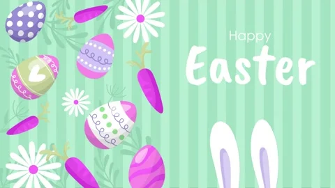 Easter background video Stock Footage 236803242