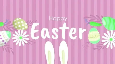Easter background video Video stock 236803245