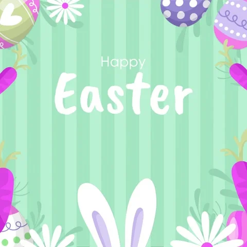 Easter background video Stock Footage 236803454