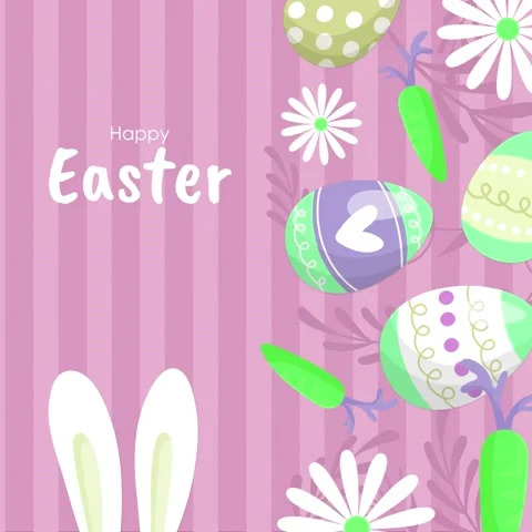 Easter background video Stock Footage 236803489