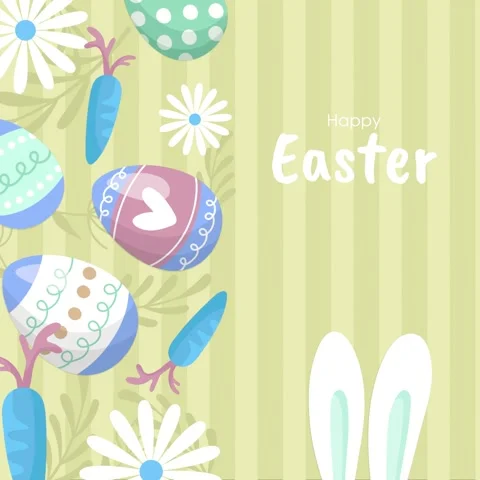 Easter background video Video stock 236803498