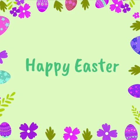 Easter background video Stock Footage 237056433