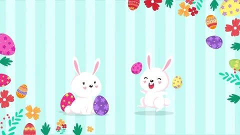 Easter background video Stock Footage 237061477