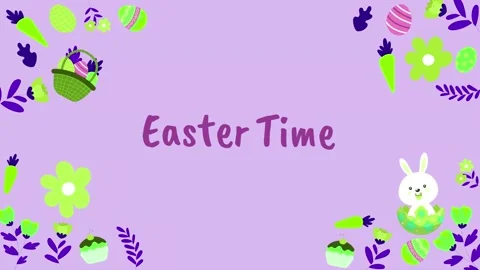 Easter background video Stock Footage 237421310