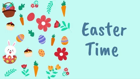 Easter background video Stock Footage 237421455
