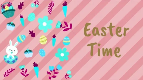 Easter background video Stock Footage 237425828