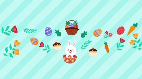 Easter background video Stock Footage 237428457