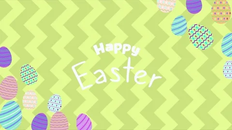 Easter background video Stock Footage 237491032
