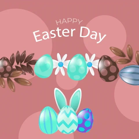 Easter background video Stock Footage 237651037